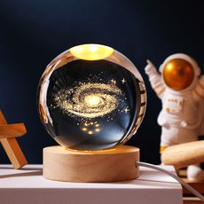 Edens 太空Galaxy月亮心情燈迷你雪人 6cm, 星系