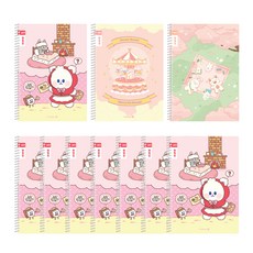 morning glory 1200小學通知本 寬格 B 24 SP筆記本, 隨機出貨, 10個