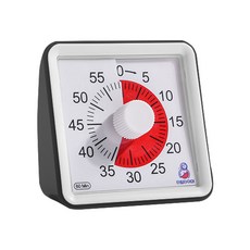 TIME TIMER 計時器 黑色, 黑色系, 1組