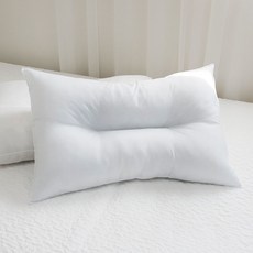 標準拉鍊C型曲線枕芯, 單一顏色, 2個