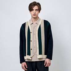 CUSTOMUS 男士 Natural V領開襟衫 CXS24SKCD276