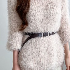 티앤쿠키 사각 무광 실버 벨트 DT0095 2.5cm