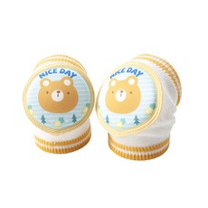 JOY MULTI 幼兒用動物圖案護膝, 1套, 泰迪熊