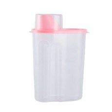 Maison De Manche 寵物粉彩食品收納盒, 2.5L, 粉色的