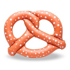 HOT 充氣扶手游泳圈 蝴蝶餅款, 混色, 1個