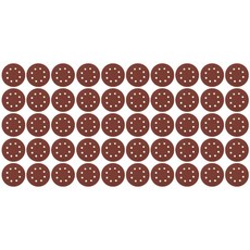 ZioBiz 圓形砂紙 320號 125 x 125 mm, 50個