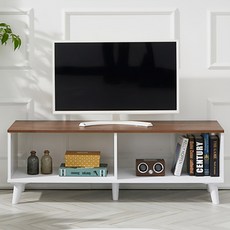 Zeus DIY 1200 魅力電視櫃, 胡桃木白