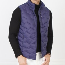 마인플로우 남성용 경량 패딩 조끼 HA334