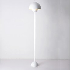 샘스 머쉬룸 장 스탠드 플로어 조명, 화이트