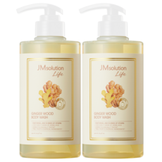 JMsolution Life 生薑雪松香氛沐浴露, 2瓶, 500ml