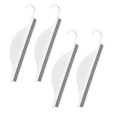 GOODIE FOODIE 浴室掛勾型迷你刮水器, 4個, 混和顏色