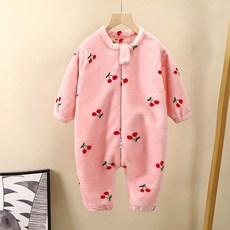 JOYMULTI 童款長袖連身睡衣