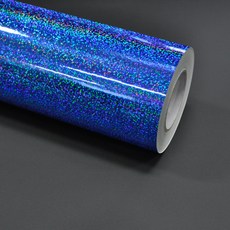 DEKOREA 自黏式全息閃光貼紙, 藍寶石(IT-P505)