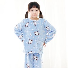 키즈라인 아동용 말캉말캉 수면잠옷 상하세트