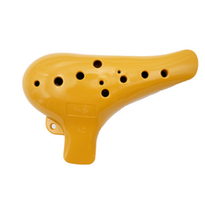 Ean 中音C教學用陶笛, 單品, 黃色, 1個