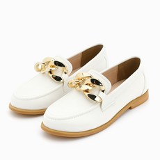 래빗풋 兒童鏈條裝飾樂福鞋