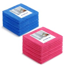 쓱싹 超細纖維方形毛巾抹布 40 x 60 cm 2款 x 20入, 1套