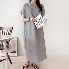 봉봉스토리 포스터 라인 임산부 원피스