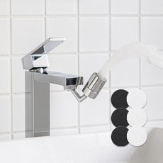 HappyDarling 720度角度調整水龍頭 KC認證 + 濾心 3個套組, 1組