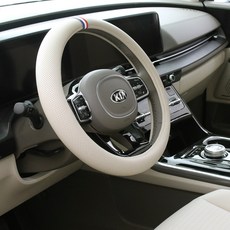 ruzen 運動風打孔皮革圓形方向盤套, 凱莉米