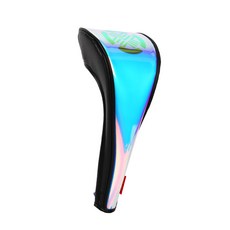 TECH SKIN 亮面高爾夫球桿套, 黑色, 1個
