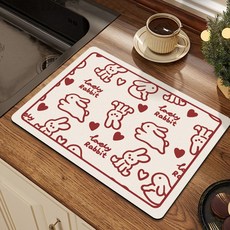 UNHEVE 可愛設計餐具瀝水墊 1層, K 款式11