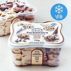 사몬타나 소르베티에라 브라운 아이스크림 4가지맛 (냉동), 1kg, 1개, 1개입