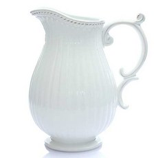 復古艾希莉花瓶, 白色