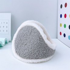 Rianbere冬季毛絨耳罩耳塞