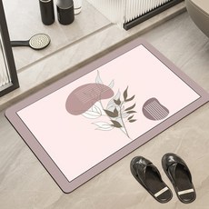 Witherhome 清爽自然乾爽舒適地墊, 粉紅色, 1個