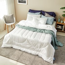 SLEEP&SLEEP Fresh Blue被胎 1.2kg, 白色的