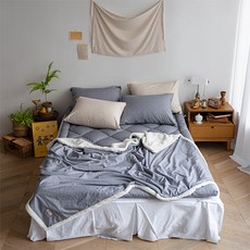 vivienda 莫代爾填充棉絎縫床墊, 灰色基本款