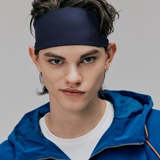 휠라 스포츠 헤어밴드, 네이비, 1개