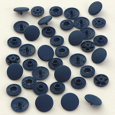 썬그립 멀티 일제 썬그립 T단추 세트 15mm, 네이비, 1세트