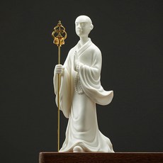 祈禱佛祖陶瓷雕像 YT_RC194, 單一顏色