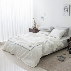 #Bedding 方方正正 高密度羽絨布料 方形飯店寢具全套組