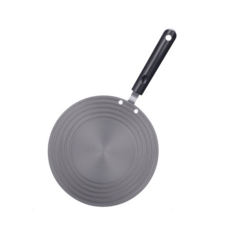 4MM加厚防燒黑瓦斯爐導熱盤快速解凍, 銀色 + 黑色, 1個