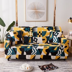 스타 우아한 패턴 쇼파 커버, type20, 1개