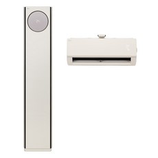 LG 65.9㎡(20평) + 18.7㎡(5.7평) 휘센 오브제컬렉션 사계절에어컨 2in1 타워 스페셜 카밍 베이지 매립배관형 FW20SDNBA2M 방문설치