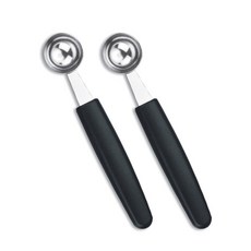 Atlantic Chef 六協 水果挖球勺 直徑 30mm 9100G04, 混合色, 2個