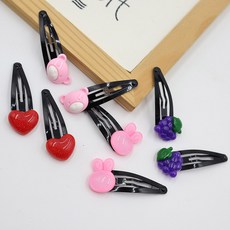 斐丹吉 Rapidus 按扣髮夾 4款 x 2入組