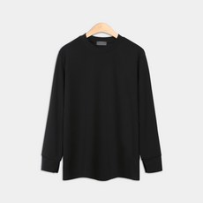 탑보이 링클프리 소매컷팅 라운드 긴팔티 CA278