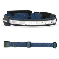 허킨스 오빗 헤드랜턴 + 익스텐션벨트, 멀티블루, 1세트