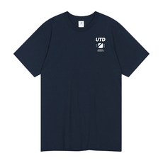 언탭트 남녀공용 통기성 16수 UTD 반팔 티셔츠