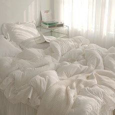 eightroom Dress Romantic 純棉60支紗荷葉邊絎縫被全套組