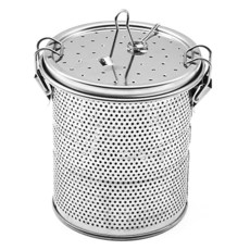 Bareunliving 全不鏽鋼鯷魚高湯昆布濾網桶, 1個