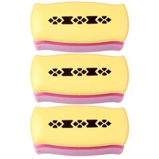 Allode 蕾絲壓花造型打洞器 4.5 cm, 3個, 03 皮帶圖案