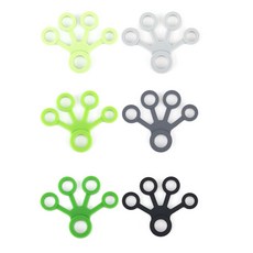 Well Love青蛙矽膠手指握力器 6種組, 混色