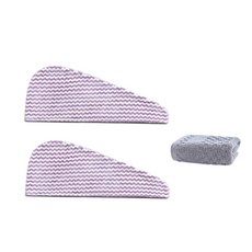 軟毛毛巾 SG43 2p + 毛巾套組, 3型, 1套