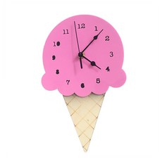 SENSE LIFE 冰淇淋壁鐘, 桃紅色